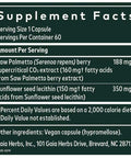 Gaia Herbs Saw Palmetto Capsules