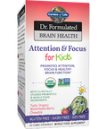 Garden of Life Dr. Formulated Attention Kids 60 tabs