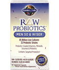 Garden of Life RAW Probiotics Men 50 Wiser 90 vcaps