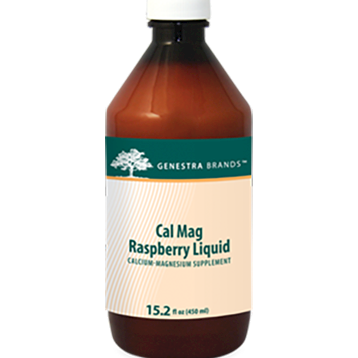 Genestra Cal Mag Raspberry Liquid 15.2 fl oz