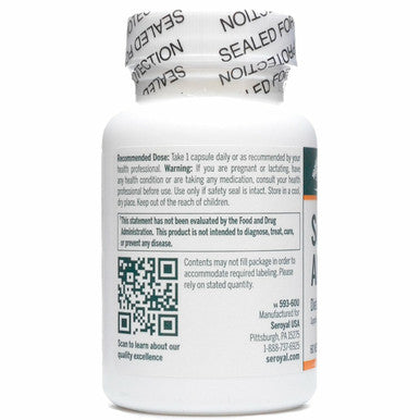 Sodium Alginate 400 mg 60 vcaps by Seroyal Genestra