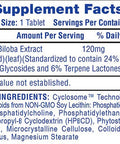 Hi-Tech Pharmaceuticals Ginkgo Biloba 120Mg 90Ct