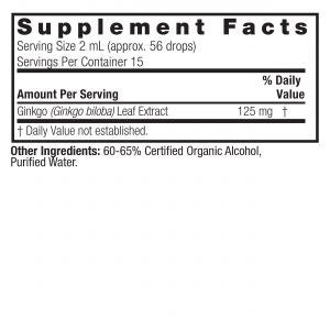 Nature's Answer Ginkgo Biloba Leaf 30ml
