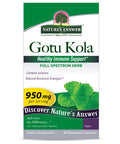 Nature's Answer Gotu Kola Herb Supplement Vegetarian Capsules 90 Capsules