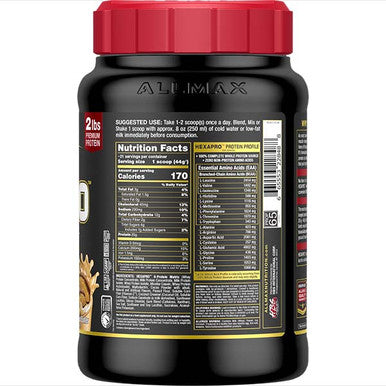 Allmax Nutrition Hexapro: High Protein Lean Meal 2 Lb Chocolate Peanut Butter