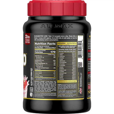 Allmax Nutrition Hexapro: High Protein Lean Meal 2 Lb Strawberry