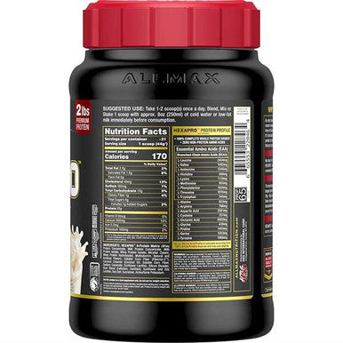 Allmax Nutrition Hexapro: High Protein Lean Meal 2 Lb Vanilla