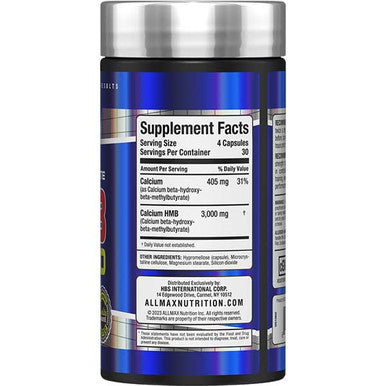 Allmax Nutrition Hmb Supplement 120 Capsules
