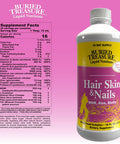 Hair Skin & Nails 16 fl oz by Buried Treasure
