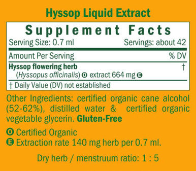 Herb Pharm Hyssop