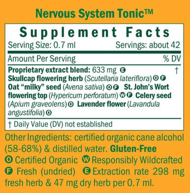 Herb Pharm Nervous System Tonic