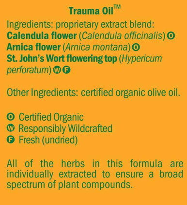 Herb Pharm Trauma Oil