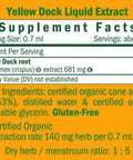 Herb Pharm Yellow Dock 1oz