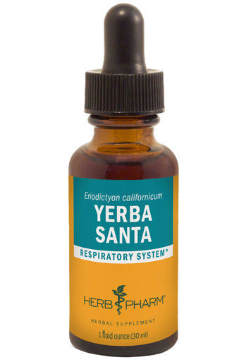 Herb Pharm Yerba Santa Liquid Extract Drops for Respiratory System Support 1 Oz