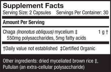 Host Defense Chaga Capsules
