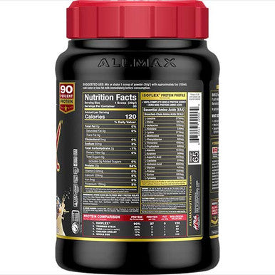 Allmax Nutrition Isoflex: 100% Pure Whey Protein Isolate Powder 2 Lb Blueberry Muffin