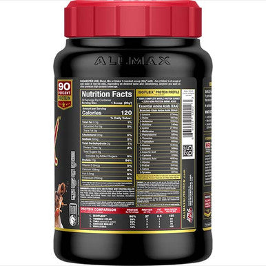 Allmax Nutrition Isoflex: 100% Pure Whey Protein Isolate Powder 2 Lb Chocolate