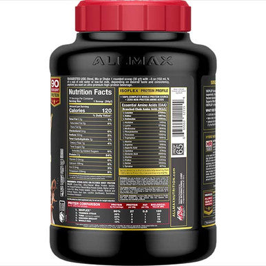 Allmax Nutrition Isoflex: 100% Pure Whey Protein Isolate Powder 5 Lb Chocolate