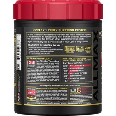 Allmax Nutrition Isoflex: 100% Pure Whey Protein Isolate Powder 5 Lb Cookies & Cream