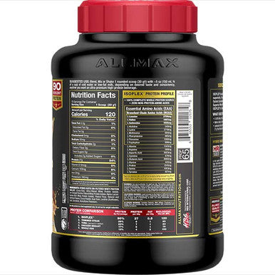 Allmax Nutrition Isoflex: 100% Pure Whey Protein Isolate Powder 5 Lb Chocolate Peanut Butter
