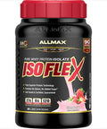Allmax Nutrition Isoflex: 100% Pure Whey Protein Isolate Powder 2 Lb Strawberry
