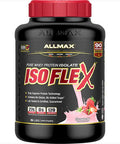 Allmax Nutrition Isoflex: 100% Pure Whey Protein Isolate Powder 5 Lb Strawberry