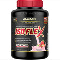 Allmax Nutrition Isoflex: 100% Pure Whey Protein Isolate Powder 5 Lb Strawberry