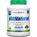 Allmax Nutrition Isonatural: Natural Pure Whey Protein Isolate Powder 5 Lb Flavour:Chocolate