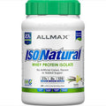 Allmax Nutrition Isonatural Natural Pure Whey Protein Isolate Powder 2 Lb Flavour Vanilla