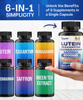Zoyava Sightshield Advanced Lutein And Zeaxanthin Supplements - 8000 Mg Power Blend