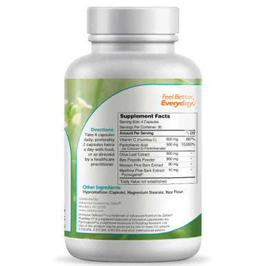 Zahler's Immune Defense Immune System Support 120 Capsules