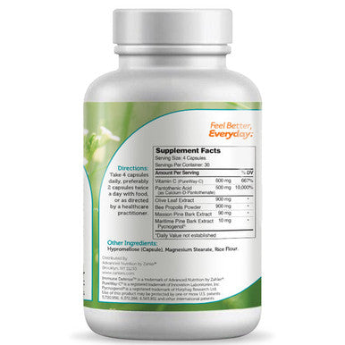 Immune Defense 120 caps by Advanced Nutrition by Zahler