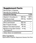 Zahler's Immune Defense Immune System Support 120 Capsules