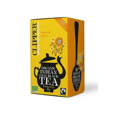 Clipper Organic Indian Chai Black Tea 20 Tea Bags