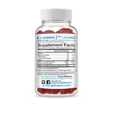 InnovaPharm Essentials Elderberry Immunity Gummies 120ct