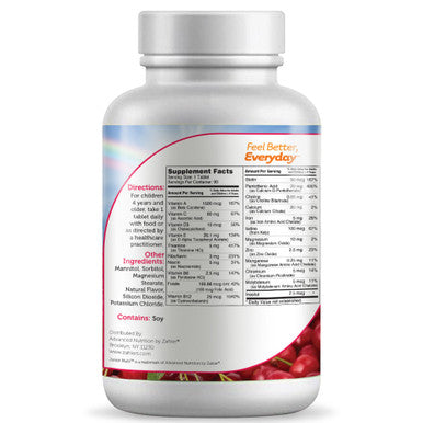 Zahler's Junior Multi Childrens Health 180 Chewable Tablets