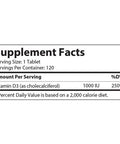 Junior D3 Chewable 120 tabs by Advanced Nutrition by Zahler