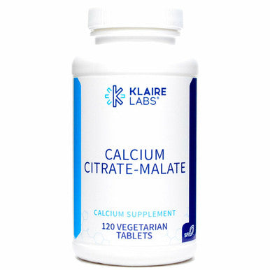 Calcium Citrate-Malate 120 tabs By Klaire Labs