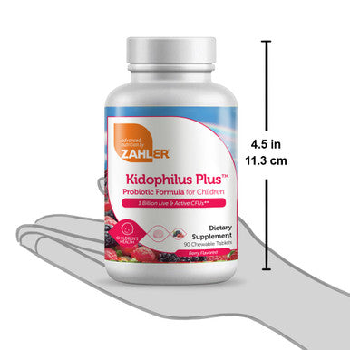 Zahler's Kidophilus Plus Childrens Health 180 Chewable Tablets