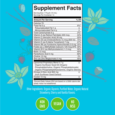 MaryRuth Organics Kids Multivitamin Liposomal Box (14 ct)