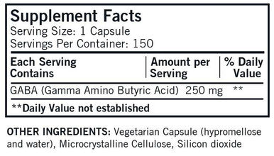 Kirkman GABA 250 mg