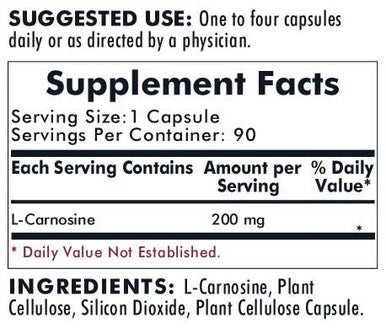 Kirkman L-Carnosine 200 mg