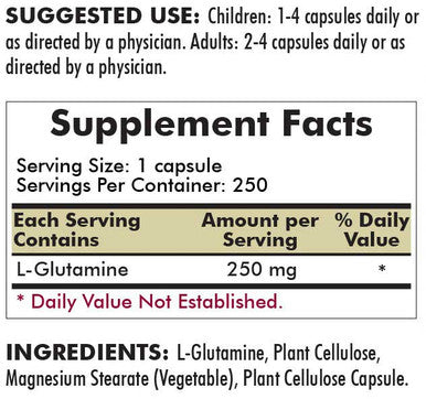 Kirkman L-Glutamine 250 mg
