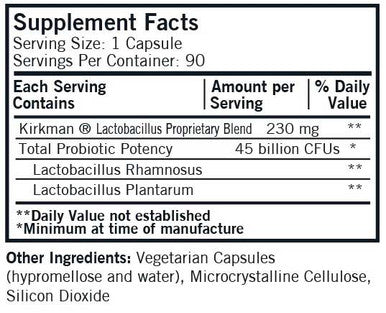 Kirkman Lactobacillus Duo