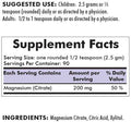Kirkman Magnesium Citrate Soluble Powder