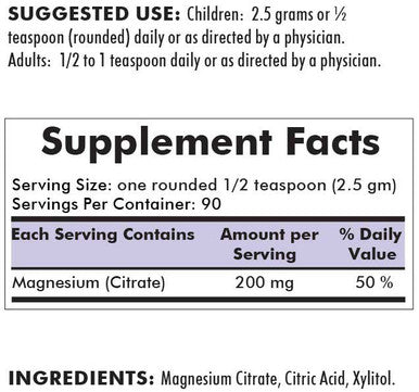Kirkman Magnesium Citrate Soluble Powder