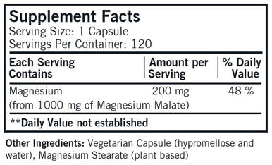Kirkman Magnesium Malate 1000 mg