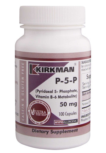 Kirkman P-5-P (Pyridoxal 5-Phosphate, Vitamin B-6 Metabolite)
