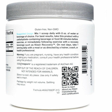 Klean Creatine 11.1 oz By Klean Athlete