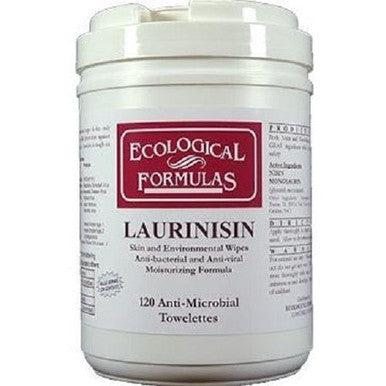Ecological Formulas Laurinisin Anti-microbial Towelettes 120 Wipes